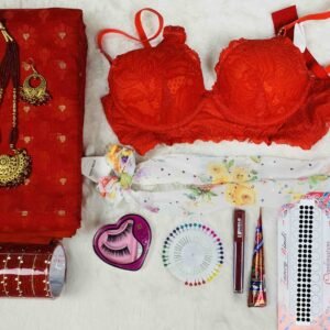 প্রিমিয়াম জামদানী কম্বো প্যাকেজ - Red