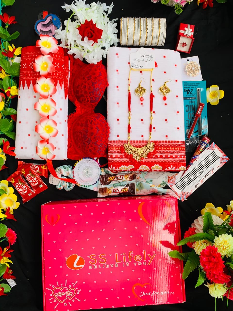 কাঞ্চি কাতান শাড়ী কম্বো