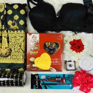 প্রিমিয়াম কাঞ্চি কাতান কম্বো প্যাকেজ ( Black-2 )