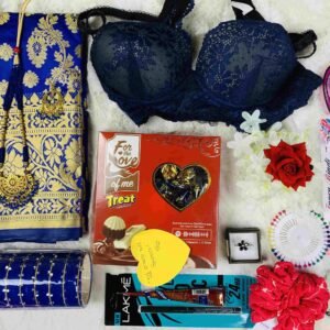 প্রিমিয়াম কাঞ্চি কাতান কম্বো প্যাকেজ ( Blue-2 )