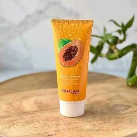 BIoaqua papaya purifying moisturizing cleanser 100mL