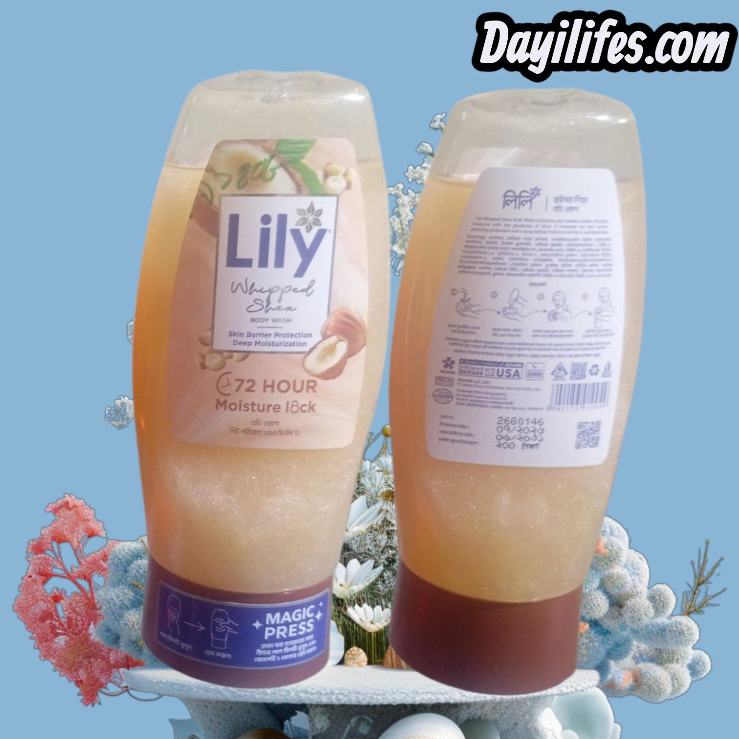 Lily Whipped Shea Body Wash