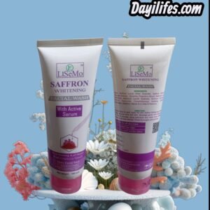 Saffron whitening face wash with with active serum 100 ML