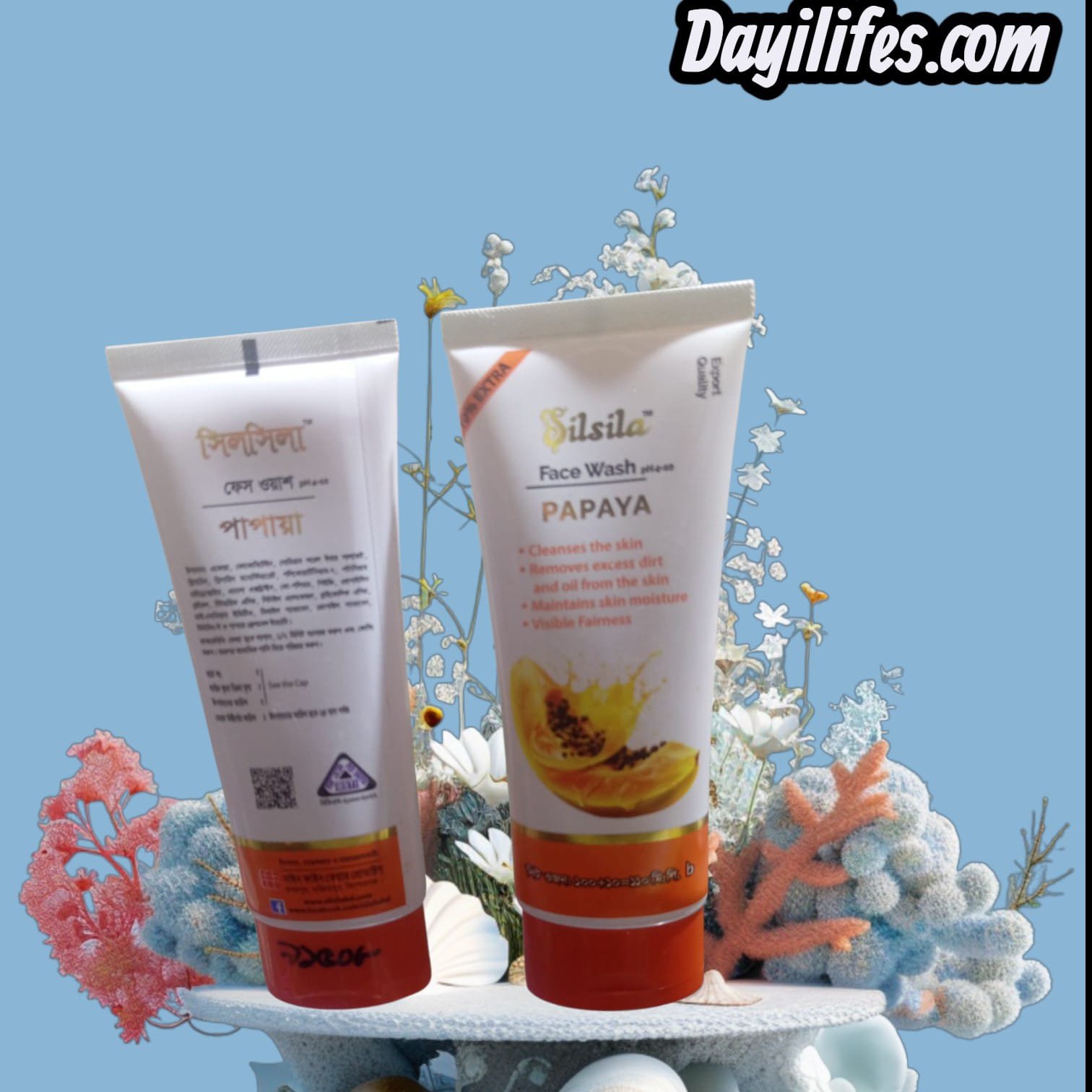 Silsila papaya face wash 100 ML