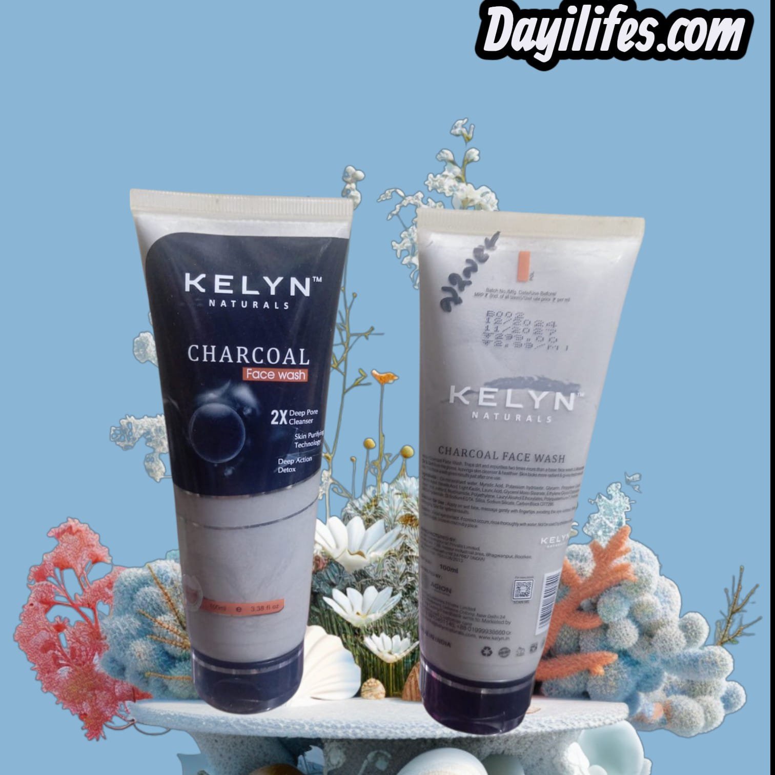 kelyn charcoal face wash original 100 ML