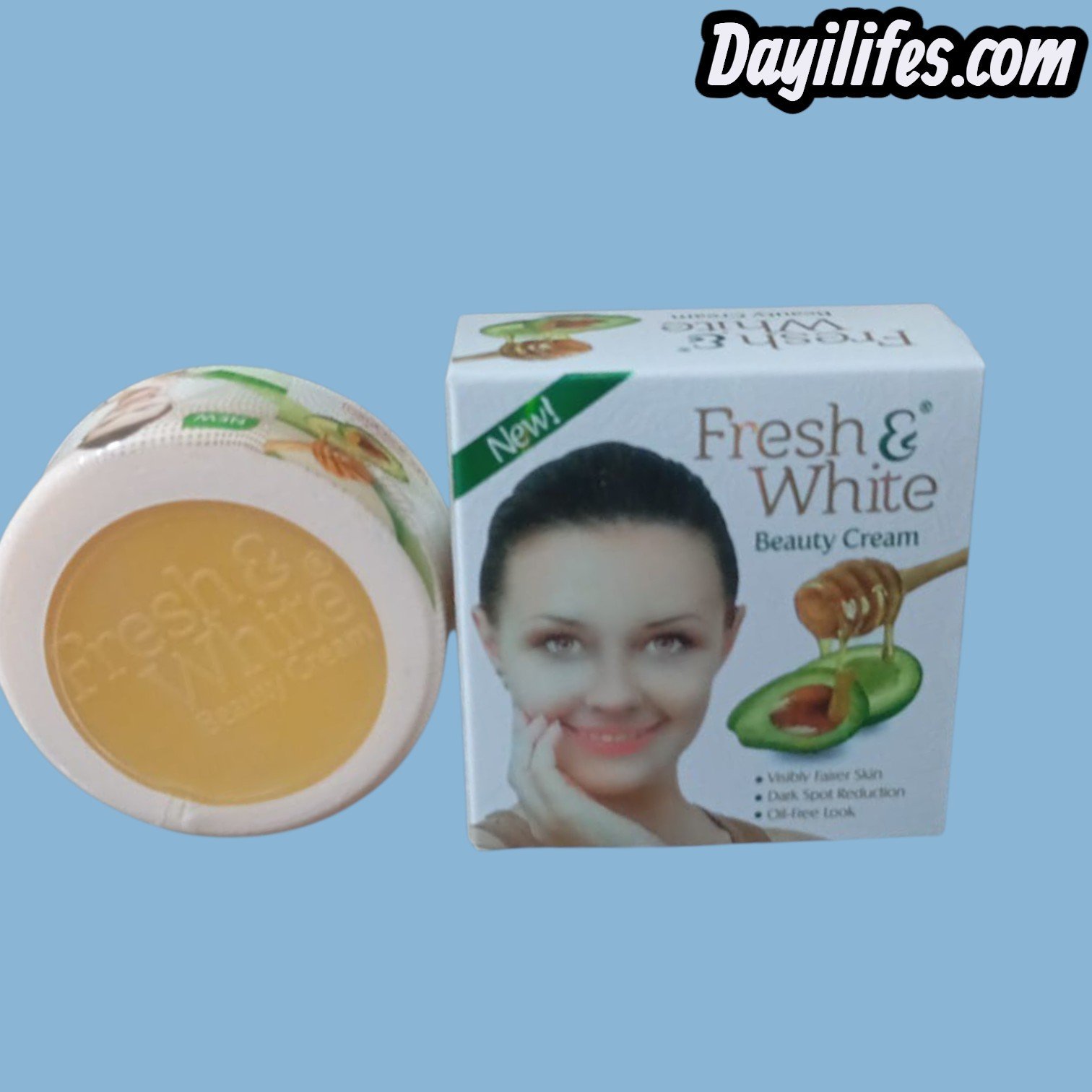 Fresh and white beauty cream