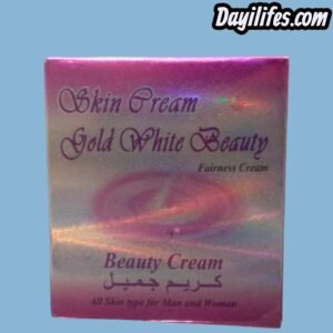 gold white beauty skin cream