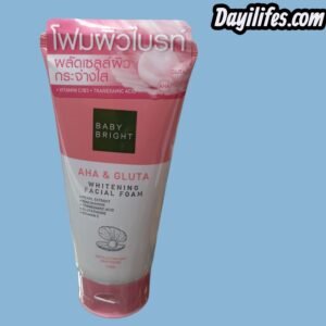 Baby Bright AHA & Gluta Whitening Facial Foam